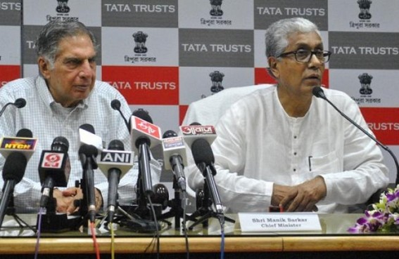 Tripura gets TATA backed development programs; Tata trust signs MoU with Tripura Govt. towards sustainable development